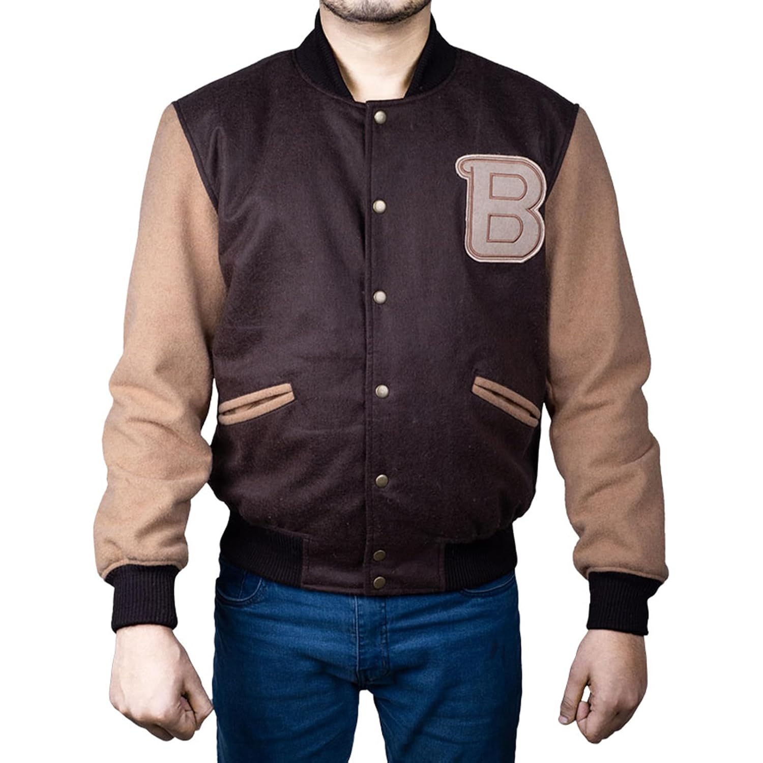 Heren Hotline Miami Varsity Letterman Fashion Wool bomber - Image 5