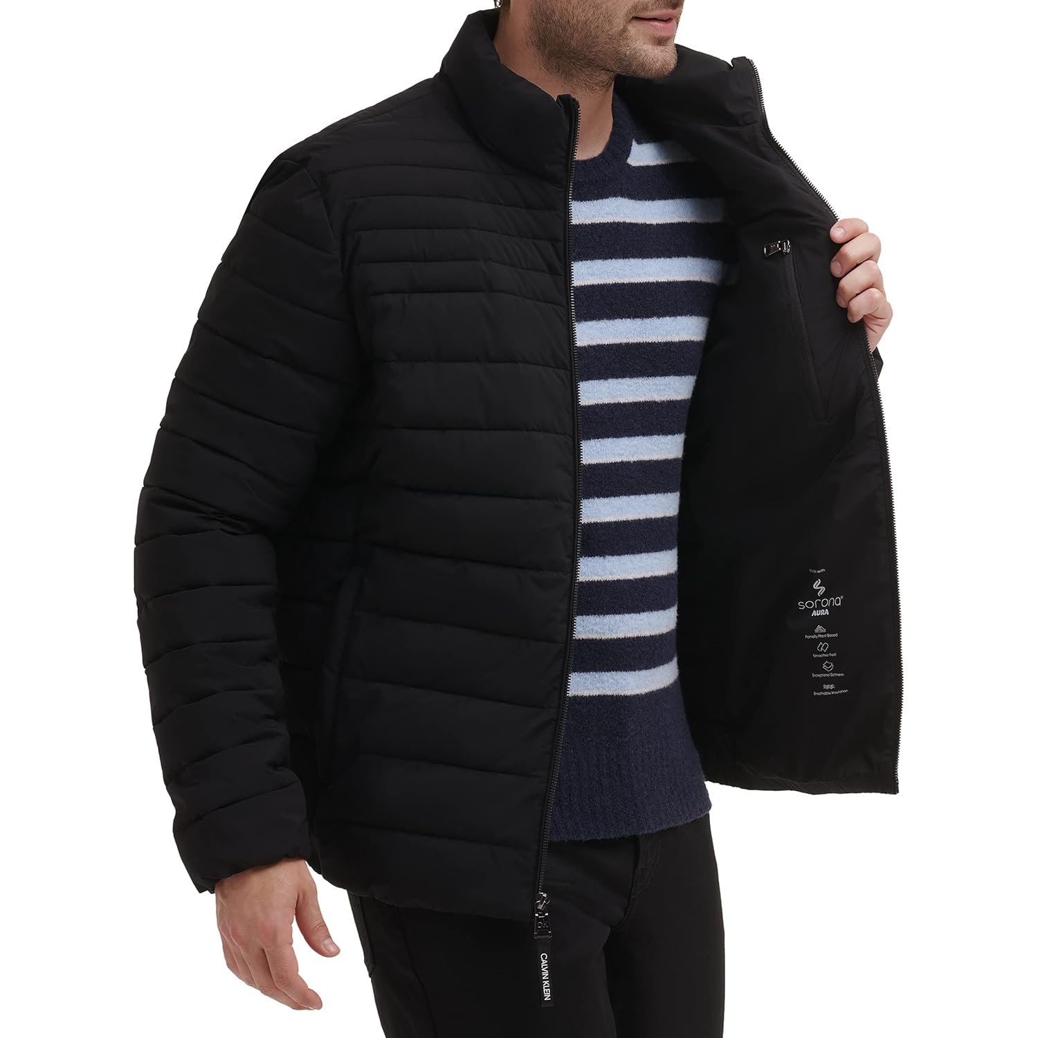 Calvin Klein Heren Full rits dons puffer mantel - Image 5