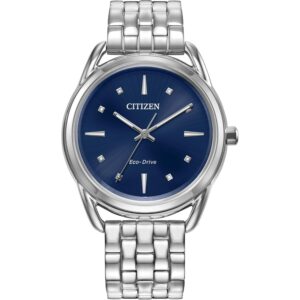 Citizen Dames Classic Eco-Drive horloge, roestvrij staal