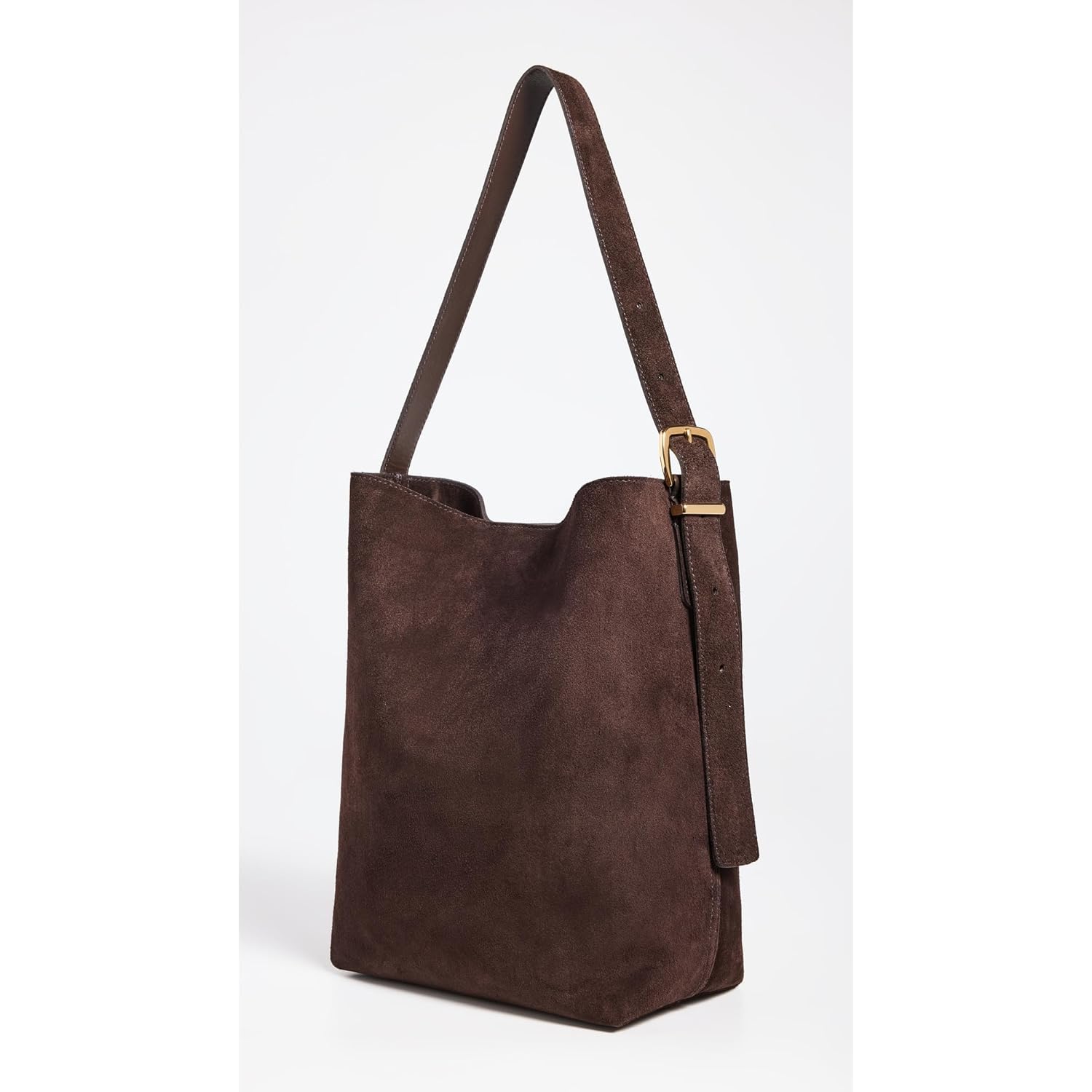Madewell Dames The Essential Bucket tote in suède - Image 2