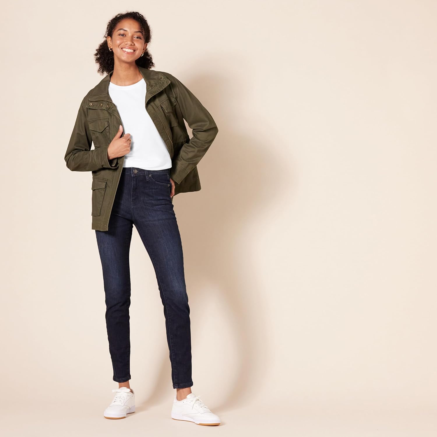 Amazon Essentials Dames Regular-Fit Long-Sleeve Crewneck T-shirt (Available - Image 5