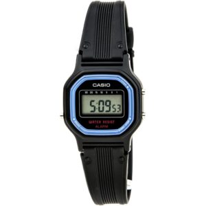 Casio Dames Vintage LA11WB-1 Sport zwart Resin Band