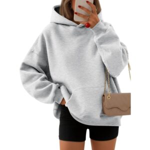 EFAN Dames hoodie oversized sweatshirt pullover fleece Sweaters
