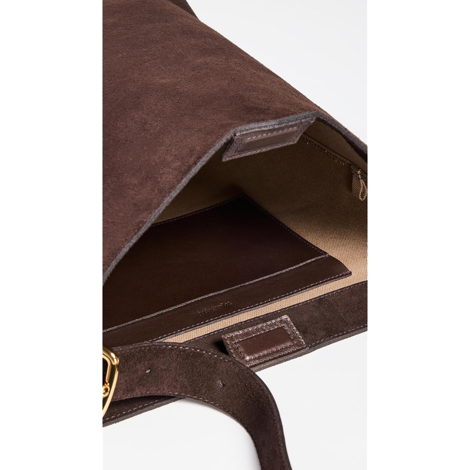 Madewell Dames The Essential Bucket tote in suède - Image 5