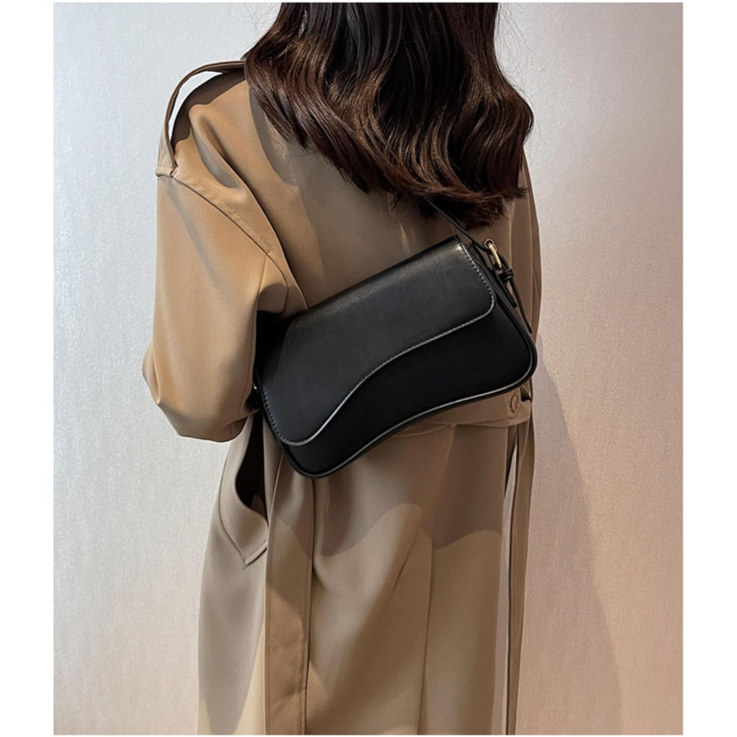 Schoudertas for Dames Y2K Trendy Purse Vegan leer - Image 4