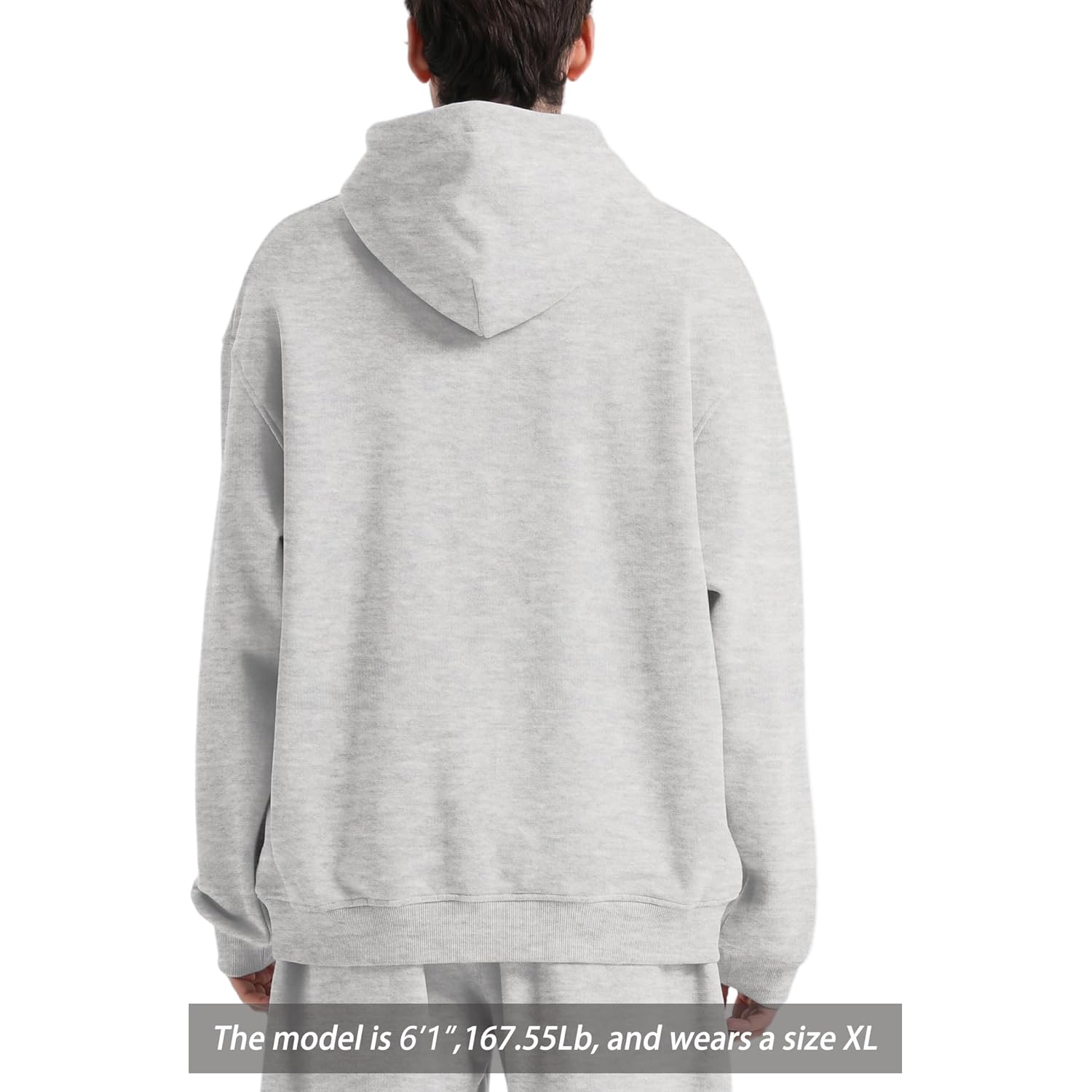 Heren Super Soft oversized Hoodie Acid Wash Hoodie Heavyweight Fashion Hoodies & - Image 3