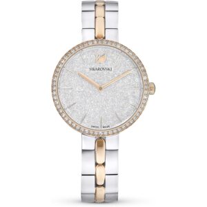 Swarovski Cosmopolitan Crystal horloge, Clear Crystals, Rose goud