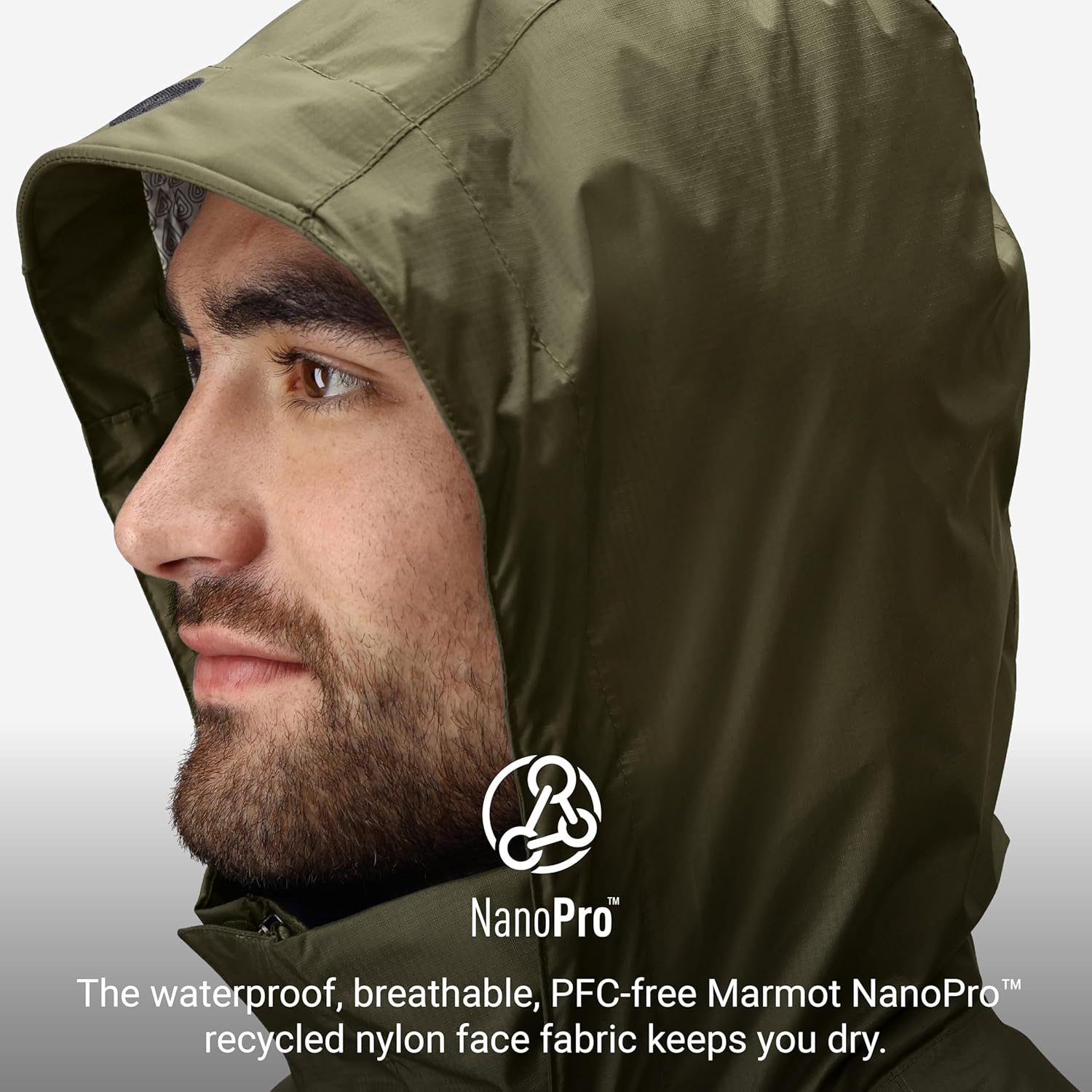 MARMOT Heren PreCip Eco lichtgewicht & waterdicht regen - Image 3