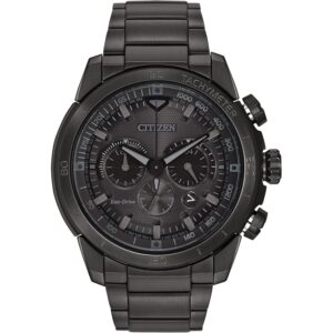 Citizen heren eco-drive weekender ecosphere chronograaf horloge in
