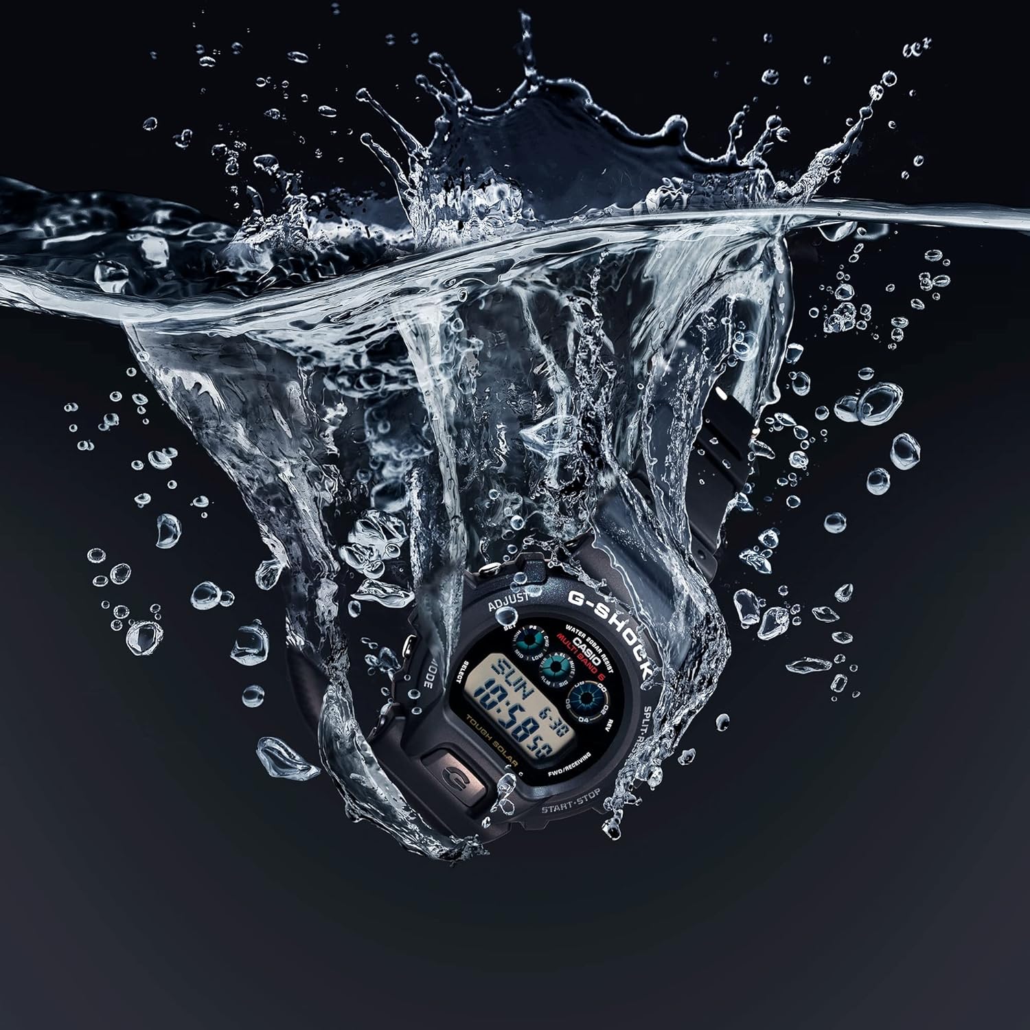 Casio g-shock gw6900-1 heren tough solar zwart resin - Image 3