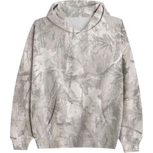Camo hoodie For Dames oversized Long Sleeve Drop