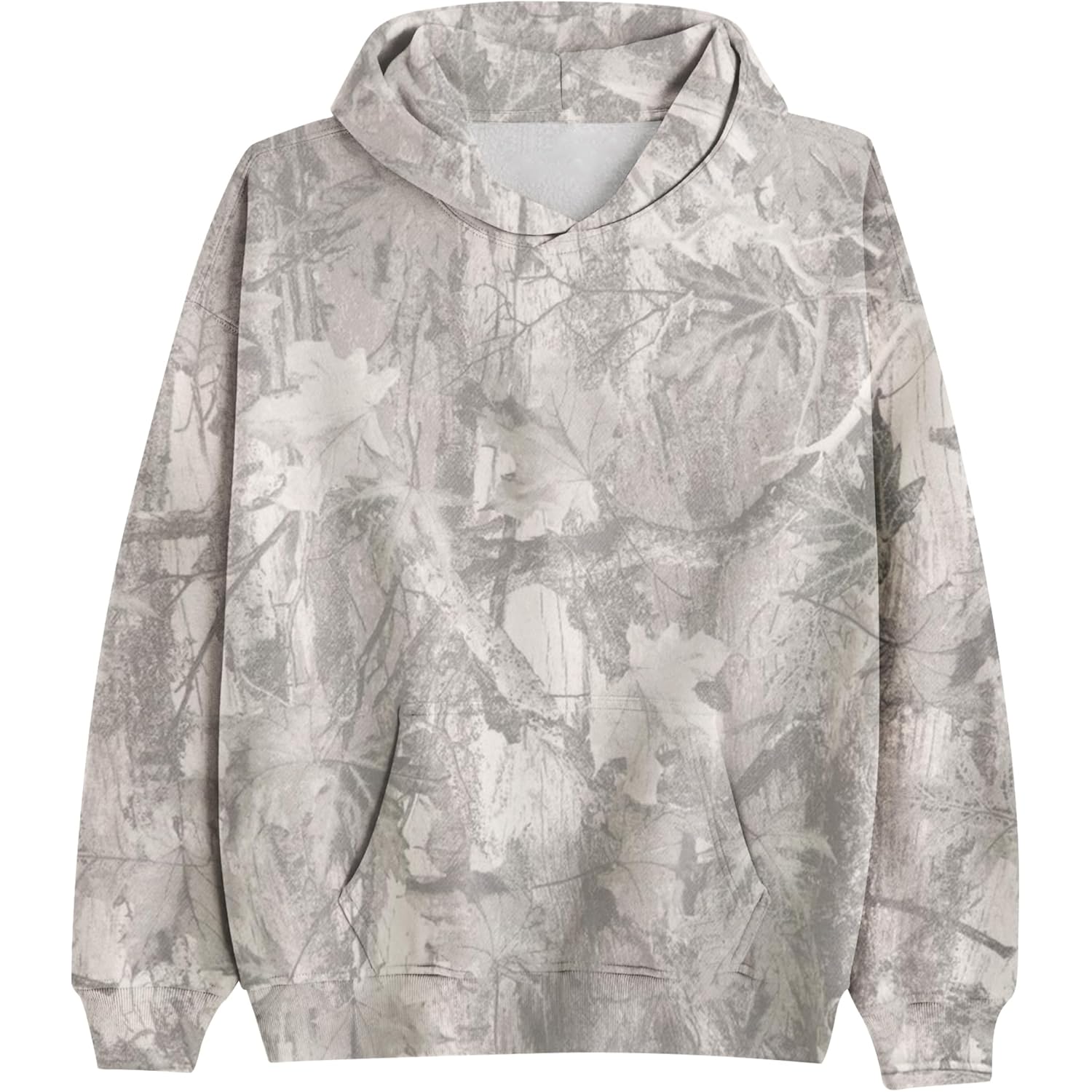 Camo hoodie For Dames oversized Long Sleeve Drop