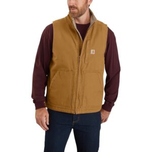 Carhartt Heren 104277 Washed Duck Mock Neck Vest