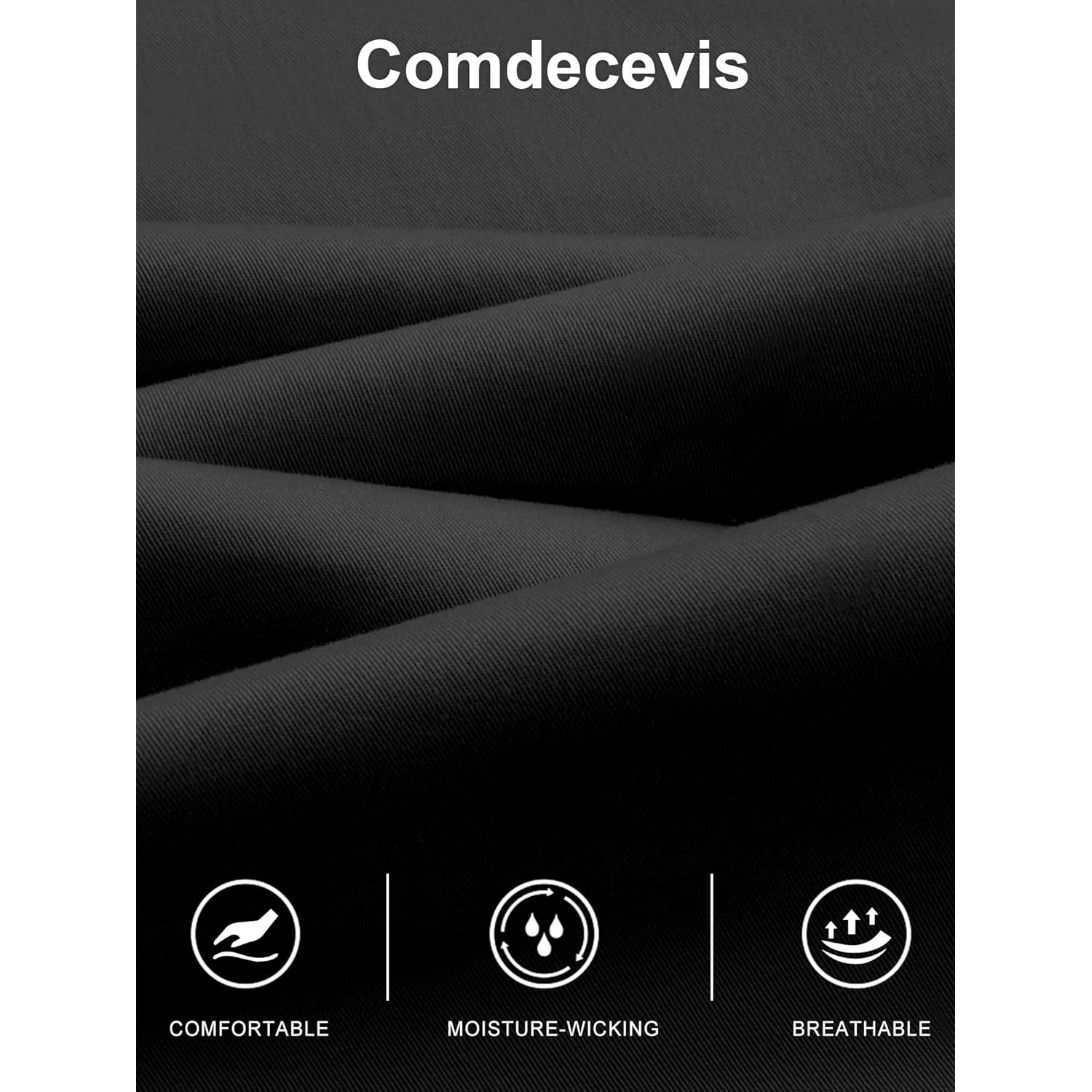 Comdecevis Heren Casual Cargo Pants Workout jogger stretch - Image 5