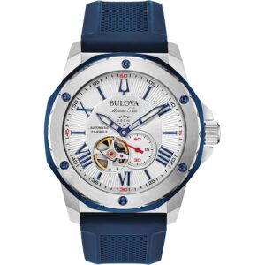 Bulova heren marine star 'series a' automatic roestvrij