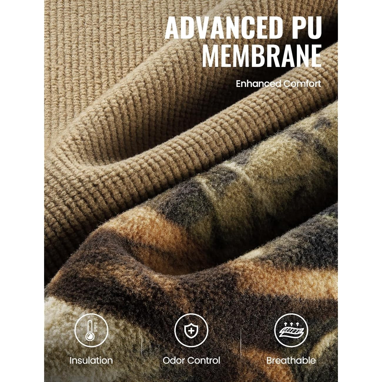 TIDEWE Hunting Clothes for Heren, Silent waterafstotend Hunting - Image 4