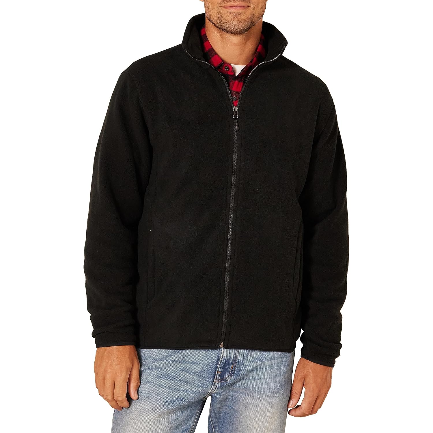 Amazon Essentials Heren Full-rits Fleece jas (Available in