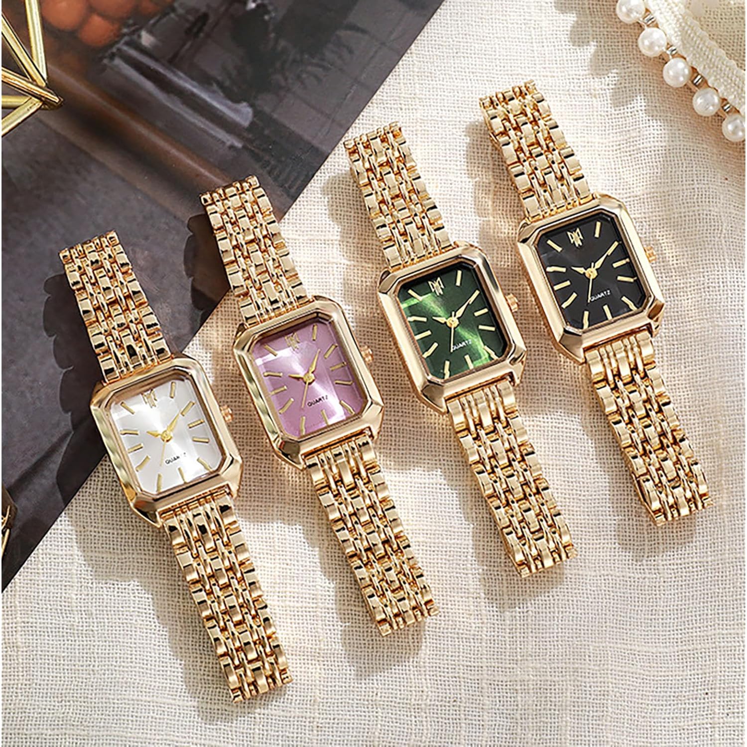 BESTKANG horloge for Dames Wrist horloge staal band - Image 6