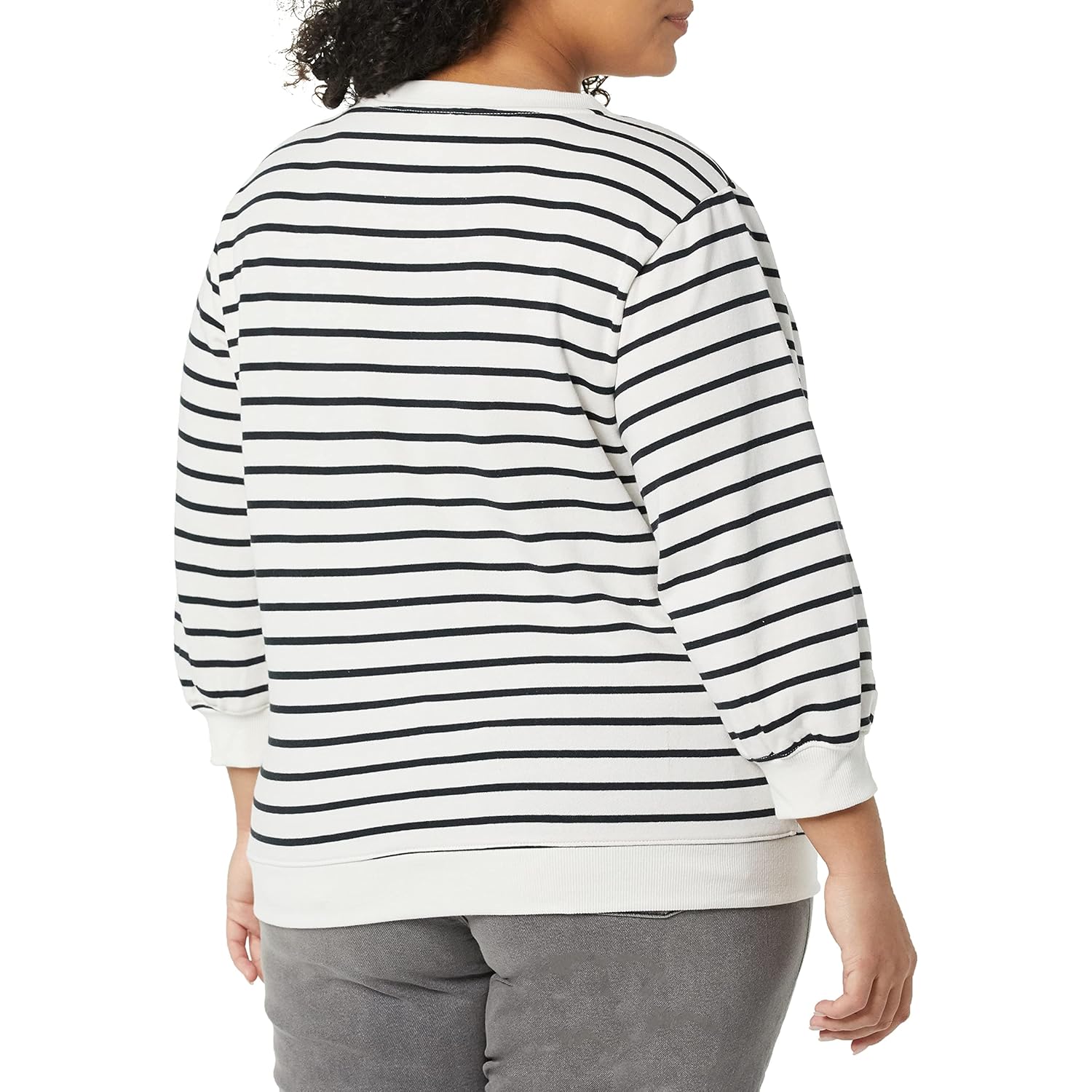 Amazon Essentials Dames French Terry fleece Crewneck sweatshirt - Image 4