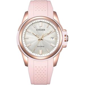 Citizen Dames Eco-Drive Weekender Sport Casual, Rose goud-Tone