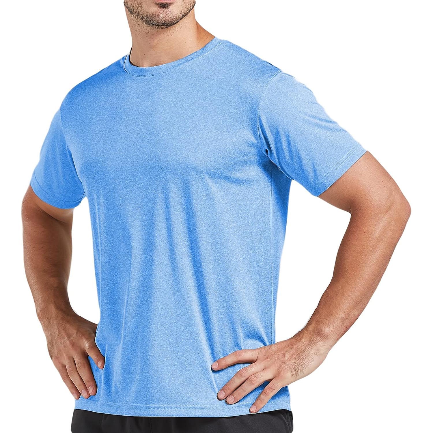 Heren t-shirt korte mouw basic comfort dagelijks 2 - Image 2