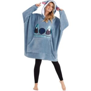 Disney Stitch Blanket hoodie for Dames Warm fleece