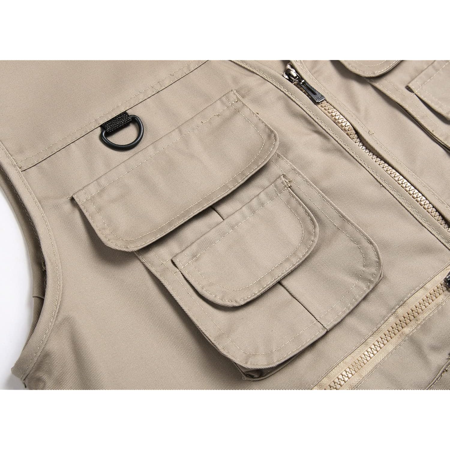 Heren’s Fishing Vest Summer Outdoor Work Safari Travel - Image 4