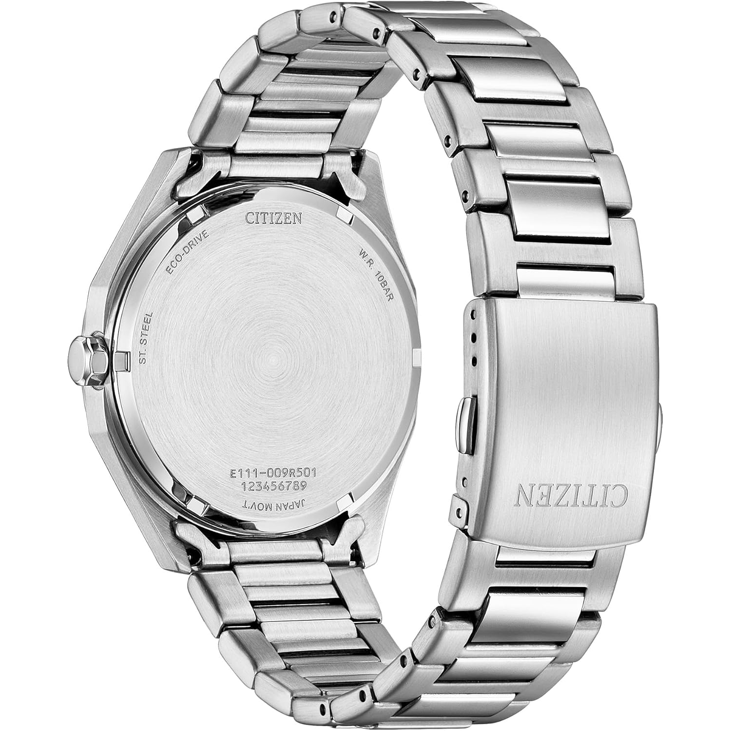Citizen heren eco-drive sport casual odyn horloge, roestvrij - Image 3