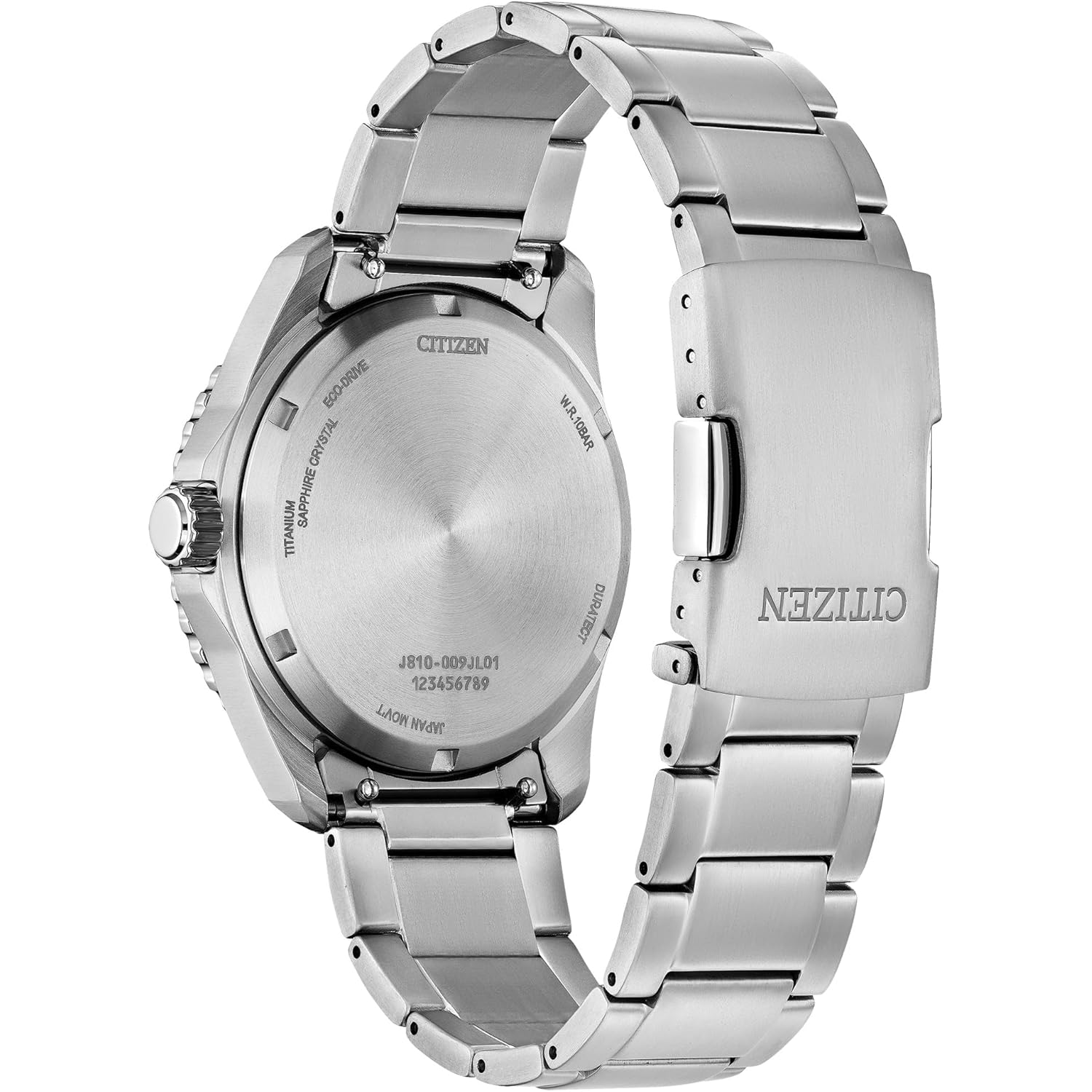 Citizen heren eco-drive brycen sport casual horloge, zilver-tone - Image 3