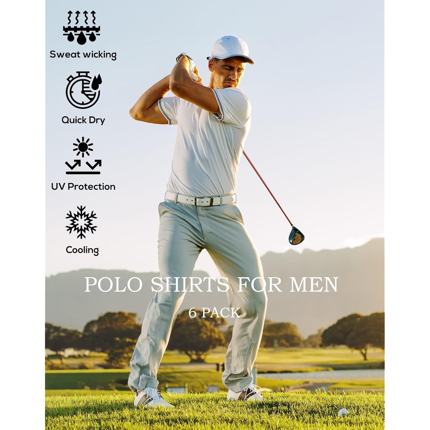 Heren polo shirt korte mouw basic comfort dagelijks 2 - Image 4