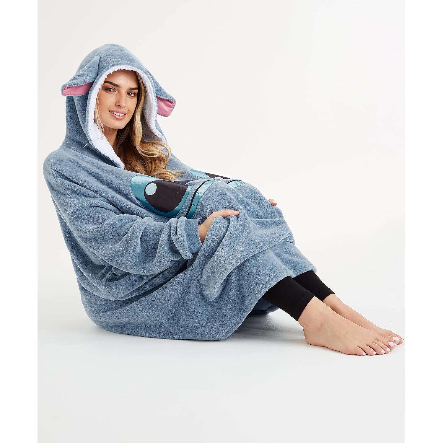 Disney Stitch Blanket hoodie for Dames Warm fleece - Image 4