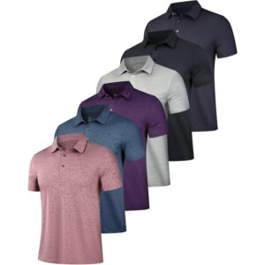 Heren polo shirt korte mouw basic comfort dagelijks 2