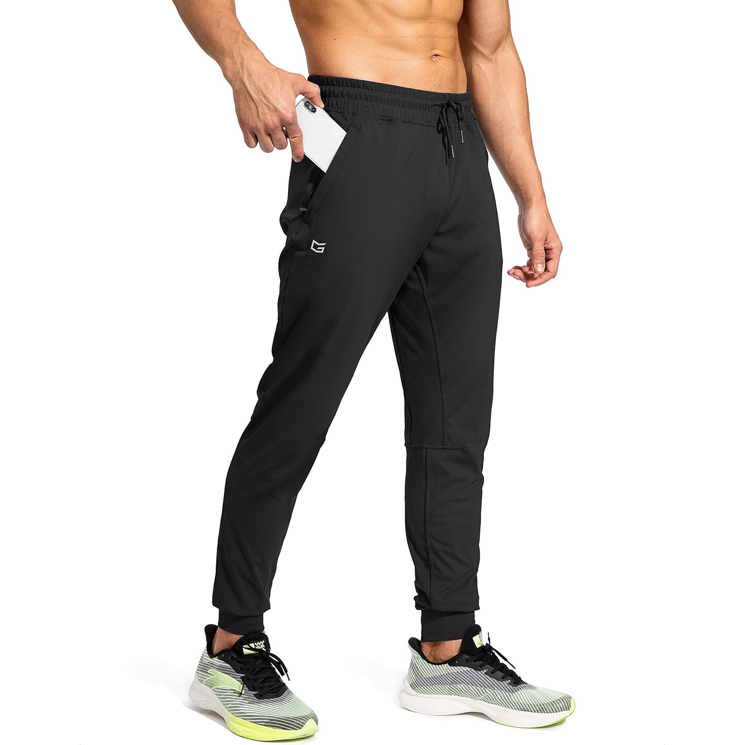 G Gradual Heren sweatpants with Zipper zakken Athletic