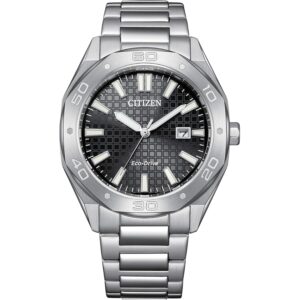 Citizen heren eco-drive sport casual odyn horloge, roestvrij