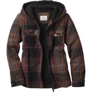 Legendary Whitetails Dames capuchon Shacket Berber gevoerd Shirt