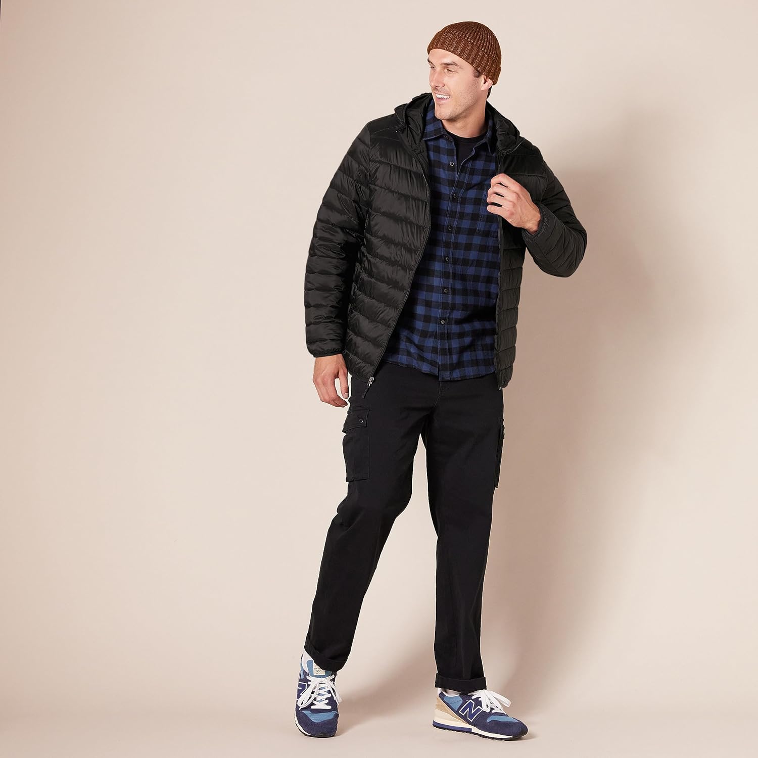 Amazon Essentials Heren lichtgewicht waterafstotend Packable capuchon puffer - Image 8