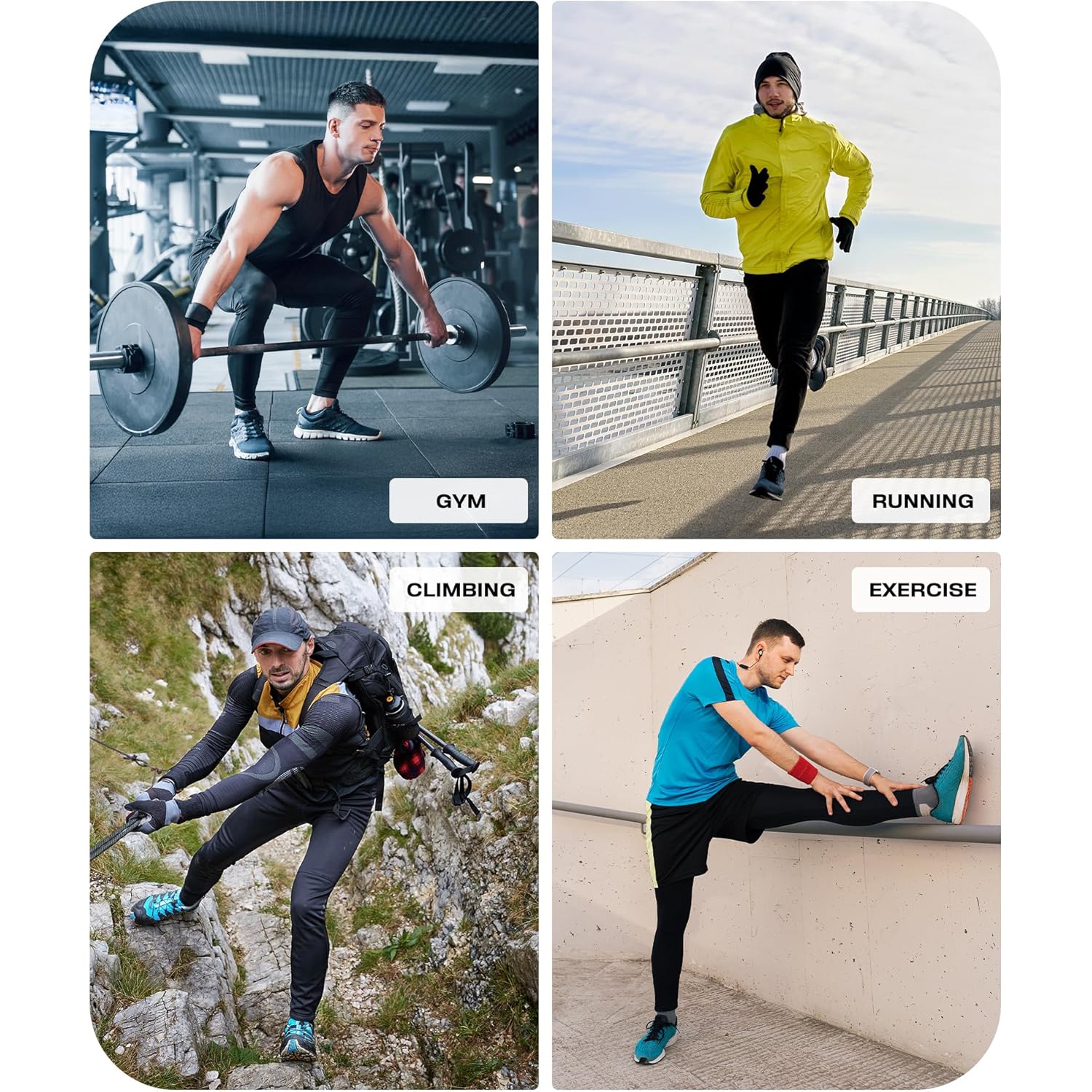 5 Pack Heren sweatpants with Zipper zakken stretch - Image 6