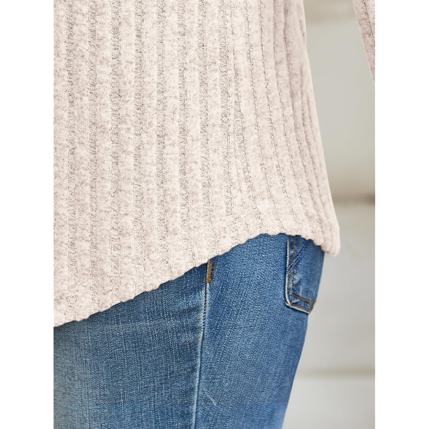 AUTOMET Dames lange mouw shirt Fall Fashion top - Image 6