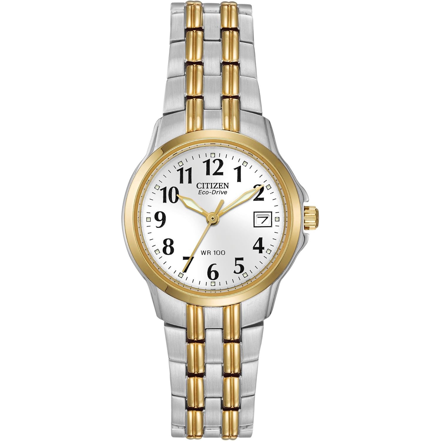 Citizen Dames Eco-Drive Dress Classic Two Tone goud