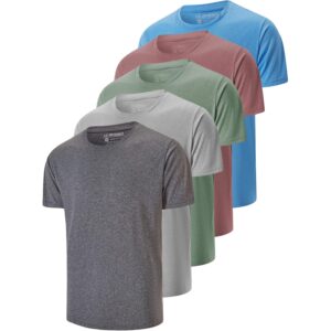 Heren t-shirt korte mouw basic comfort dagelijks 2