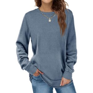 Dofaoo sweatshirt for Dames Crewneck Long Sleeve Shirts