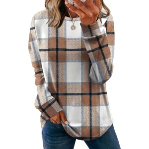 WIHOLL sweatshirt for Dames Crewneck Long Sleeve Shirts