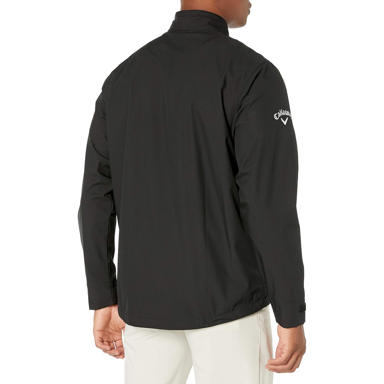 Callaway Heren’s lang Sleeve Full-rits Wind jas, Wind - Image 2