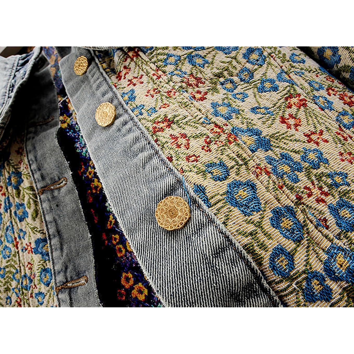 Dames’s Sweet Peter Pan Collar lang Sleeve Jacquard - Image 4