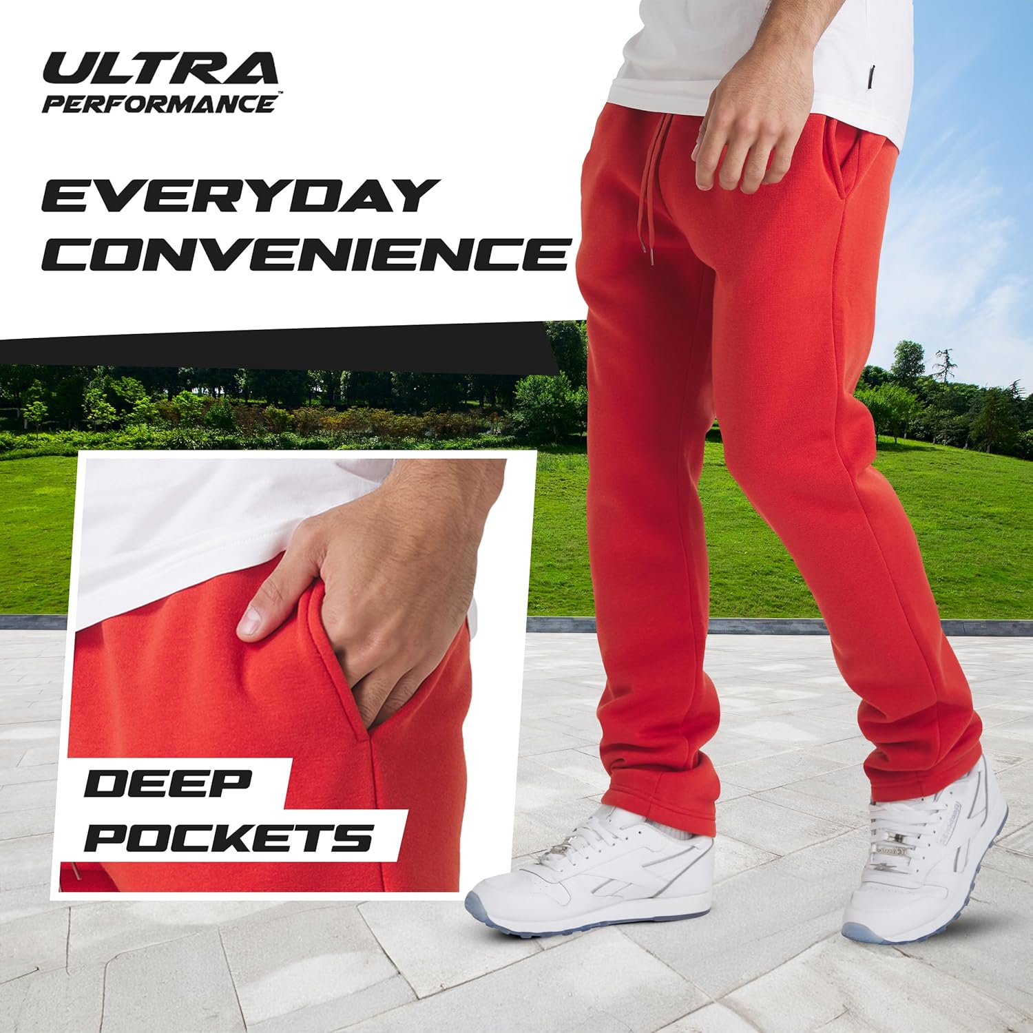 Ultra Performance 3 Pack Heren fleece Wide Leg - Image 3