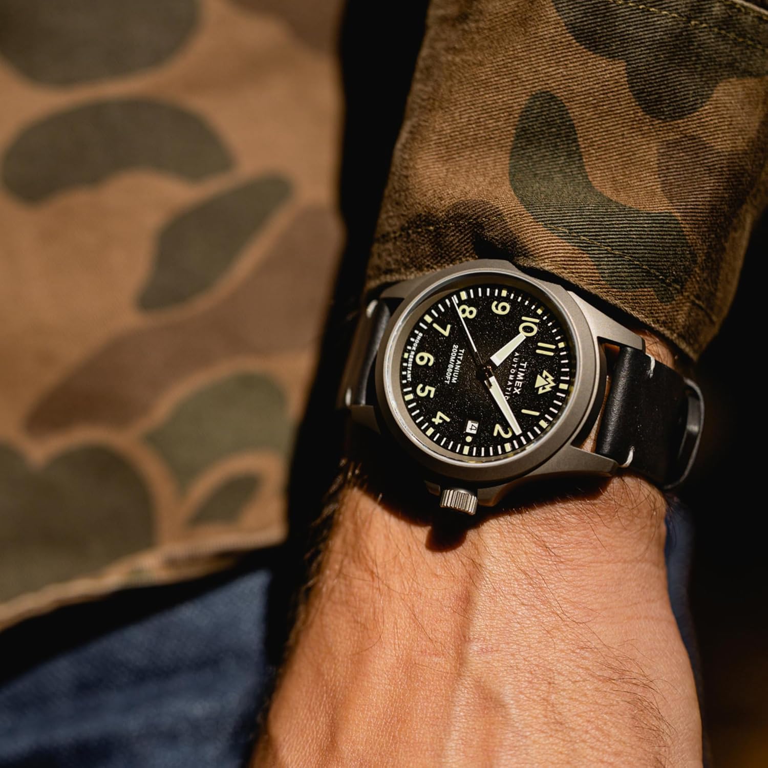 Timex heren expedition north titanium automatic 41mm horloge - Image 7