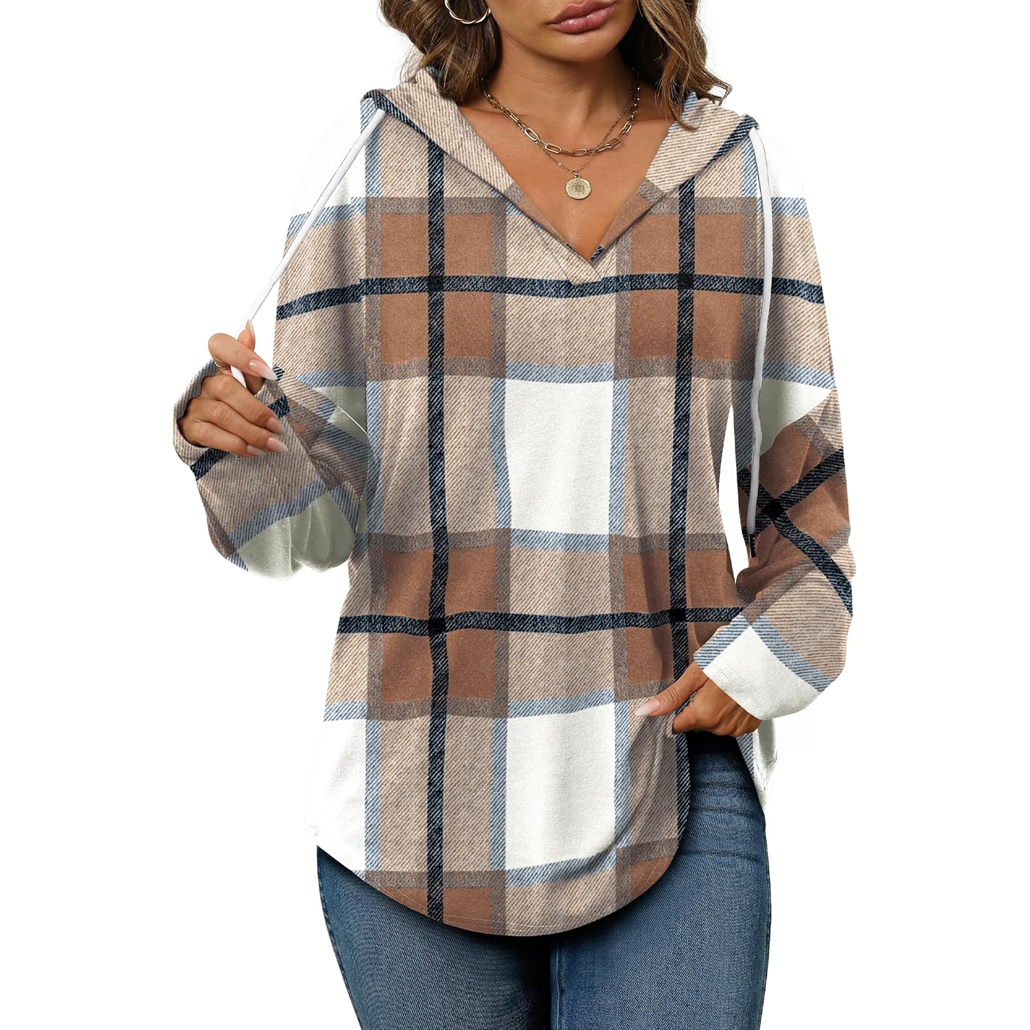 Bofell Dames Fashion Tops hoodie for Dames pullover - Image 2