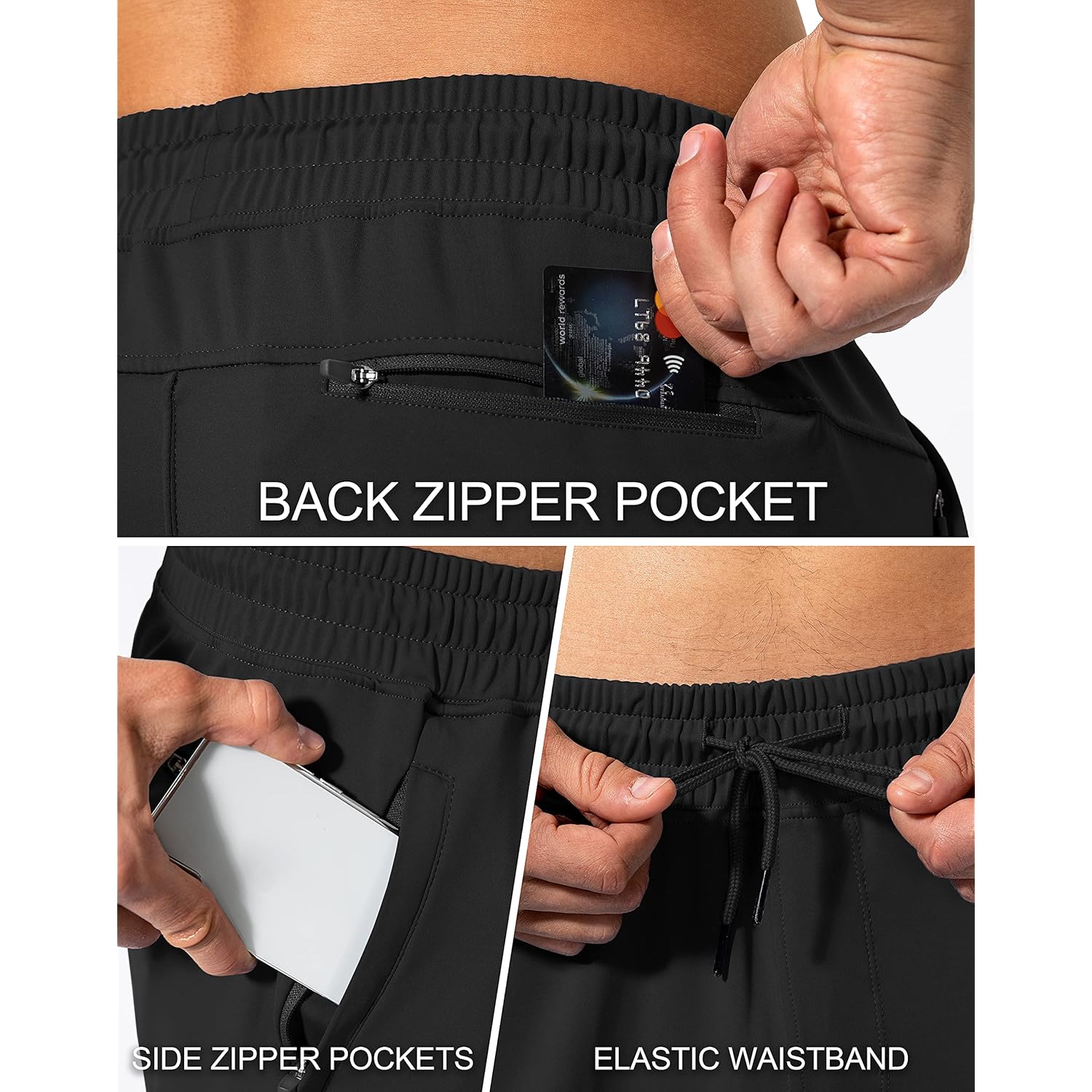 G Gradual Heren sweatpants with Zipper zakken Athletic - Image 4