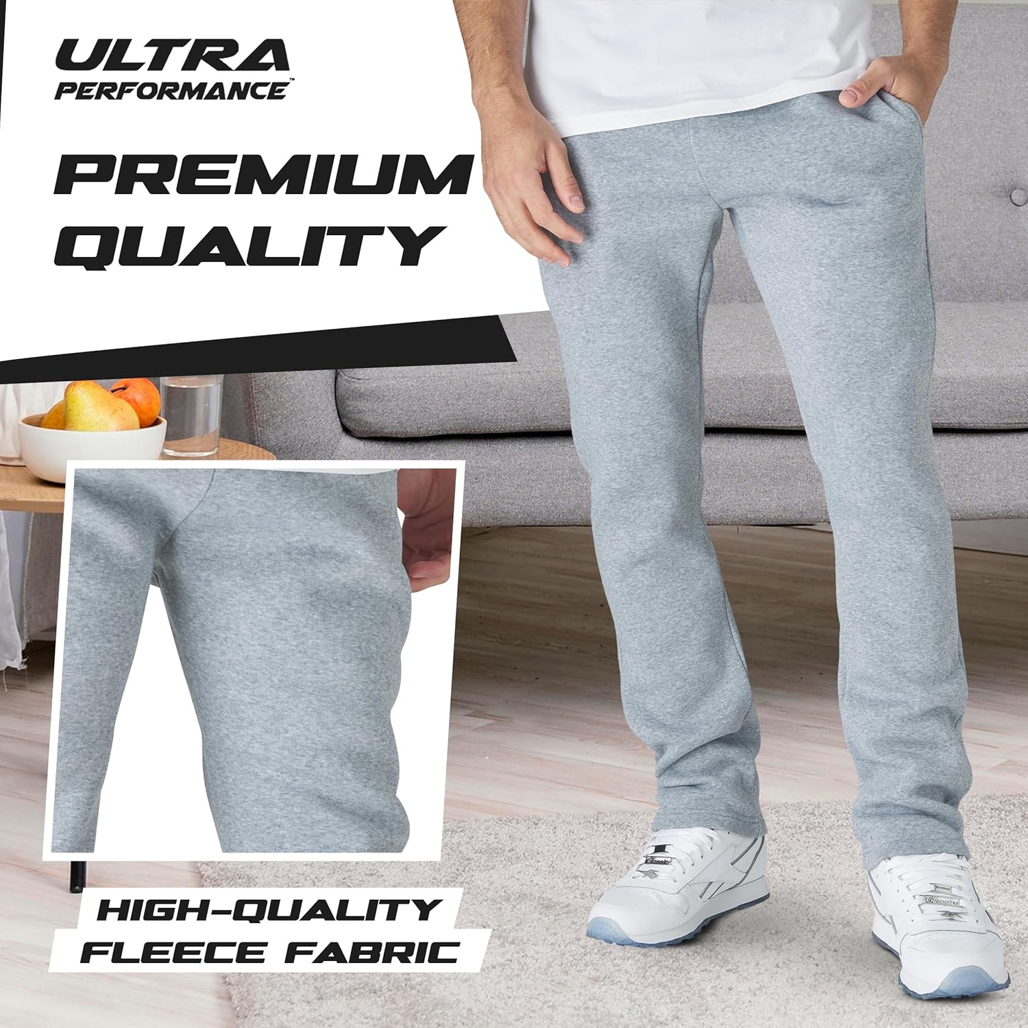 Ultra Performance 3 Pack Heren fleece Wide Leg - Image 4